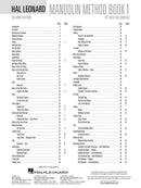 Hal Leonard Mandolin Method