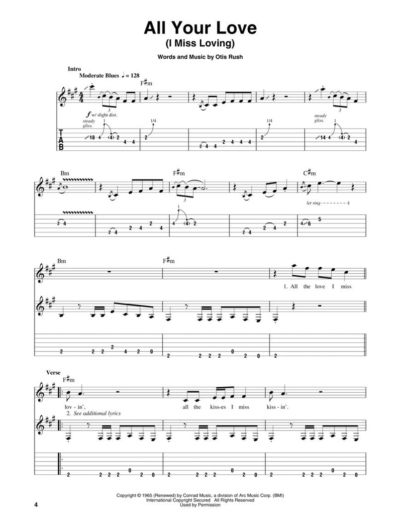 Blues Guitar Play-Along Volume 7