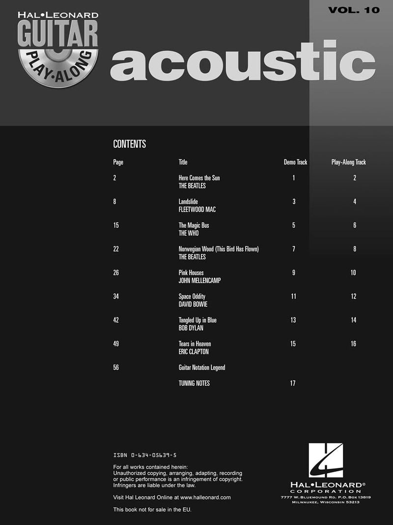 Acoustic Guitar Play-Along