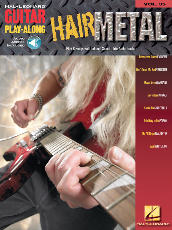 Hair Metal Guitar Play-Along