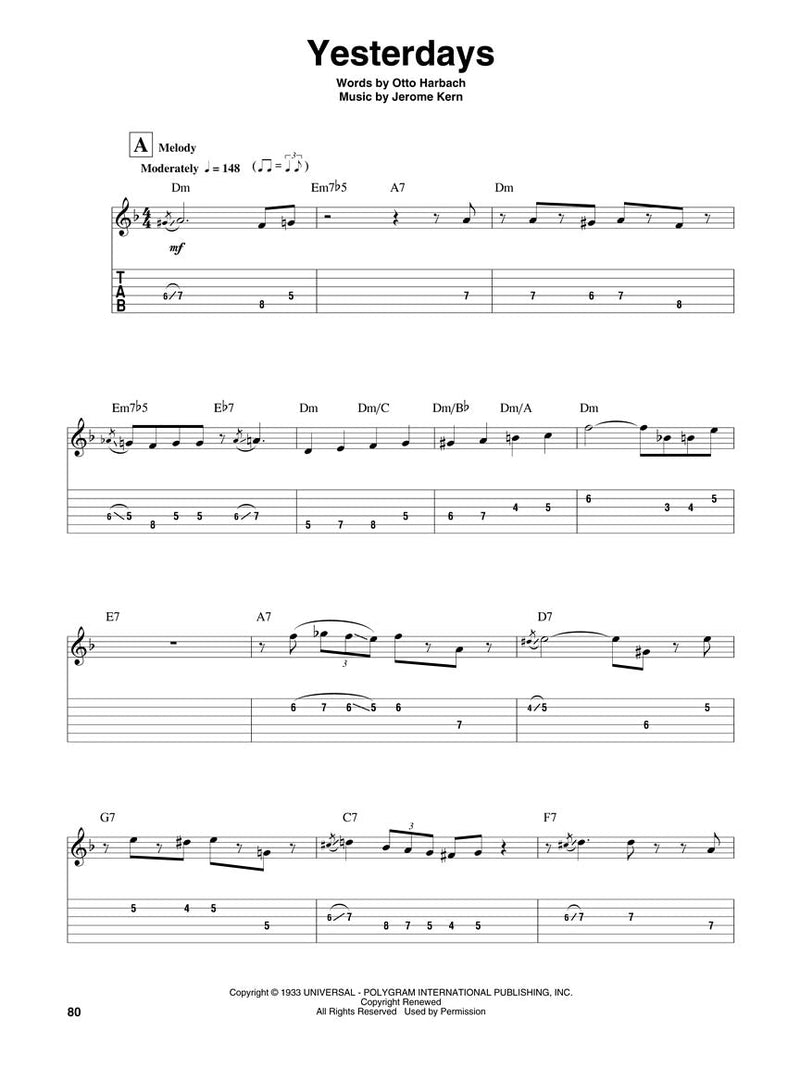 Jazz Greats Guitar Play-Along