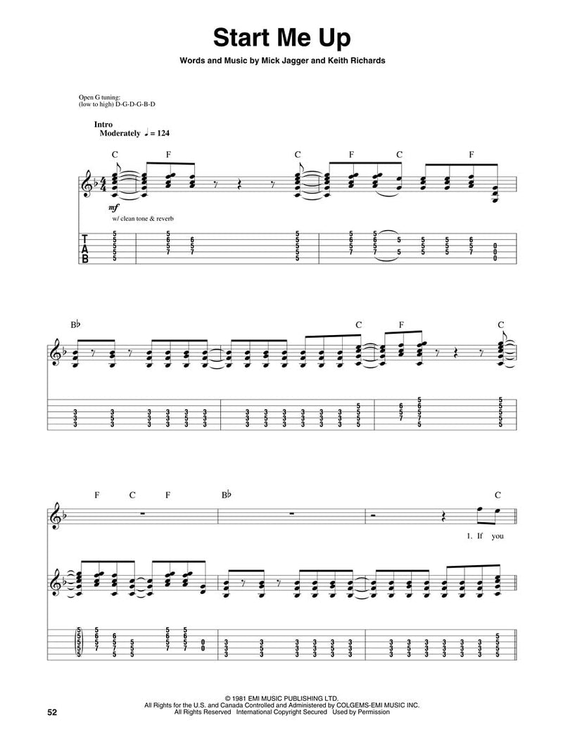 Rolling Stones Guitar Play-Along