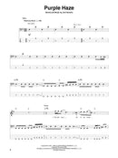 Jimi Hendrix - Smash Hits, Bass Play-Along Volume 10