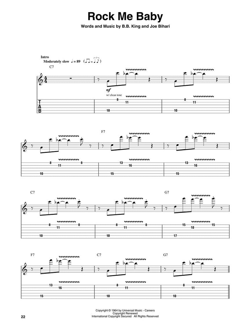 BB King Guitar Play-Along