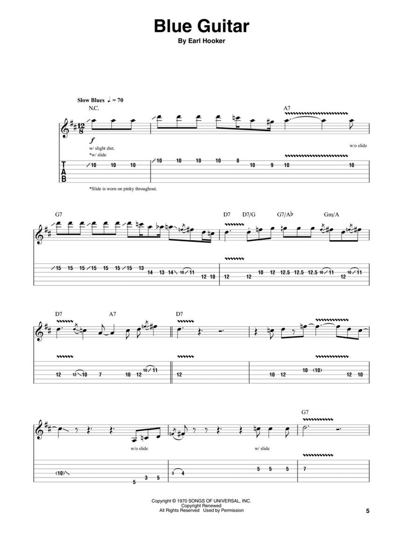 Blues Instrumentals Guitar Play-Along