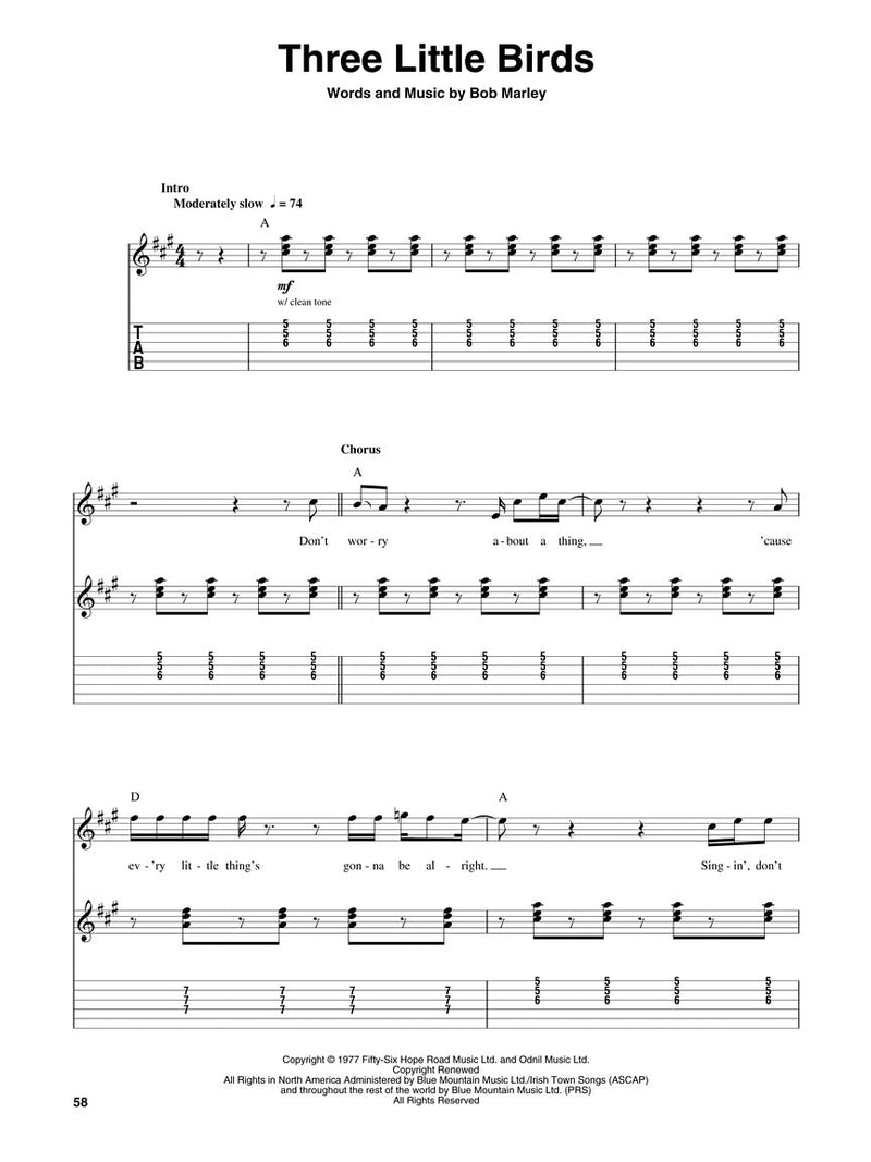 Bob Marley Guitar Play-Along