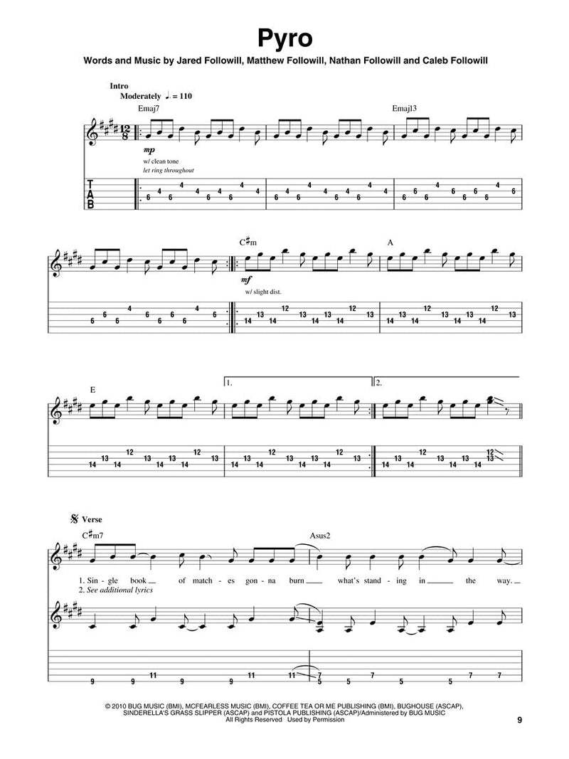 Kings of Leon Guitar Play-Along