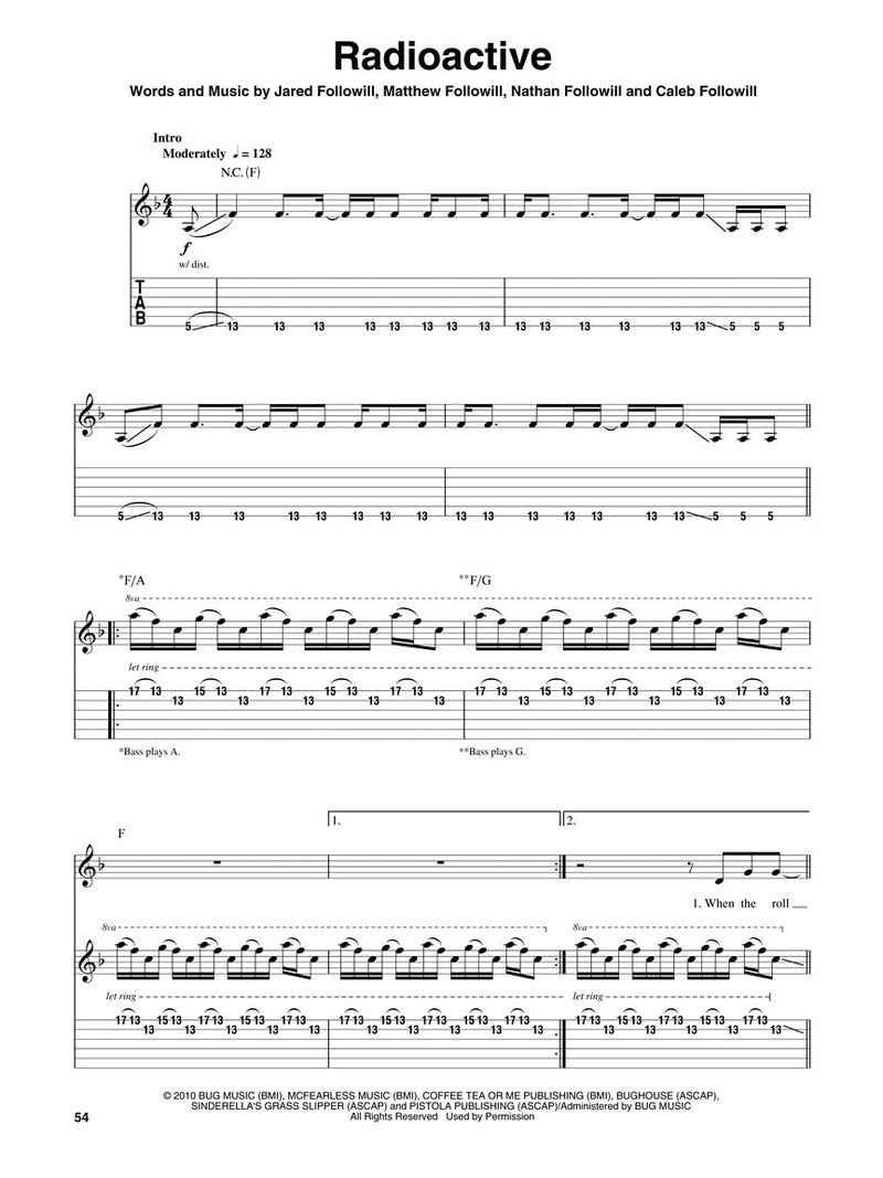 Kings of Leon Guitar Play-Along