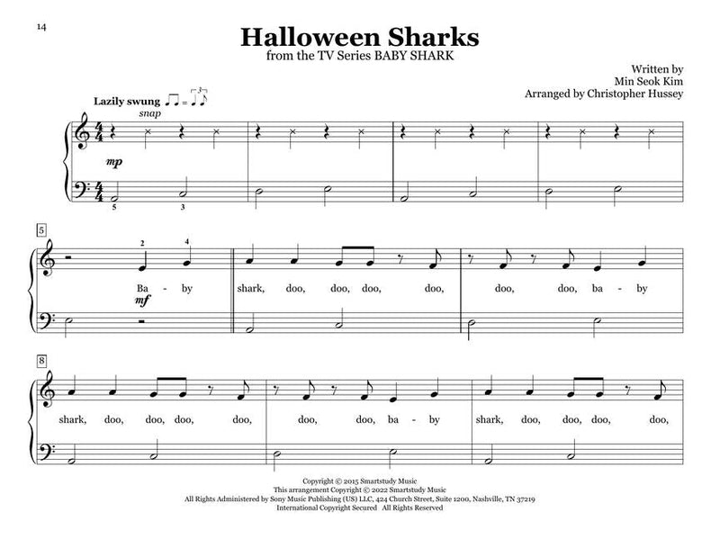Easiest Piano Course - First Halloween Hits