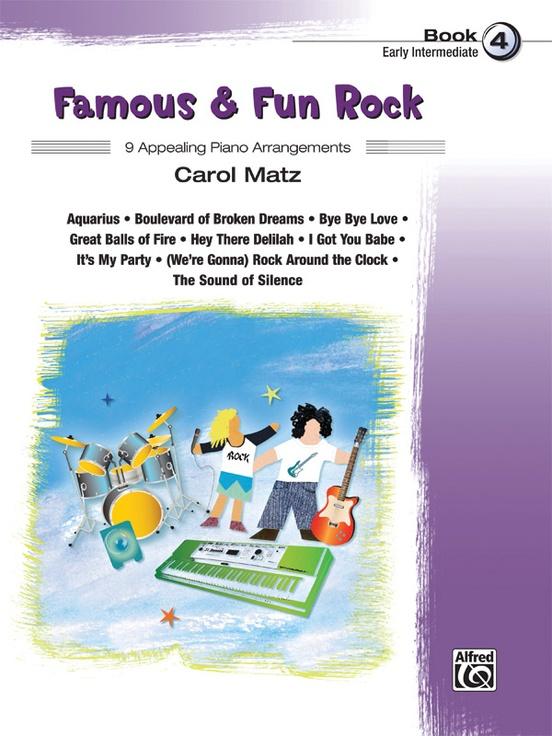 Famous & Fun Rock Book 4
