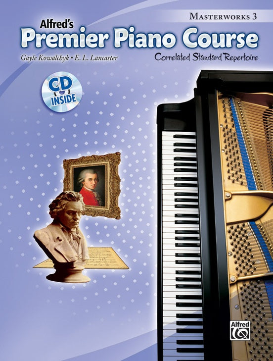 Alfred's Premier Piano Course, Masterworks 3