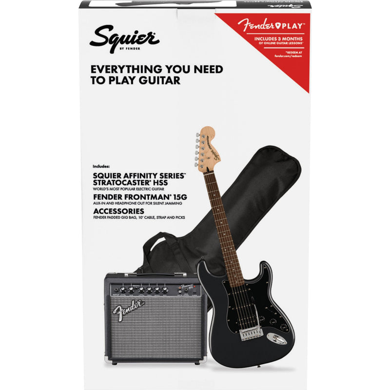 Squier Affinity Series Stratocaster HSS Electric Guitar Pack