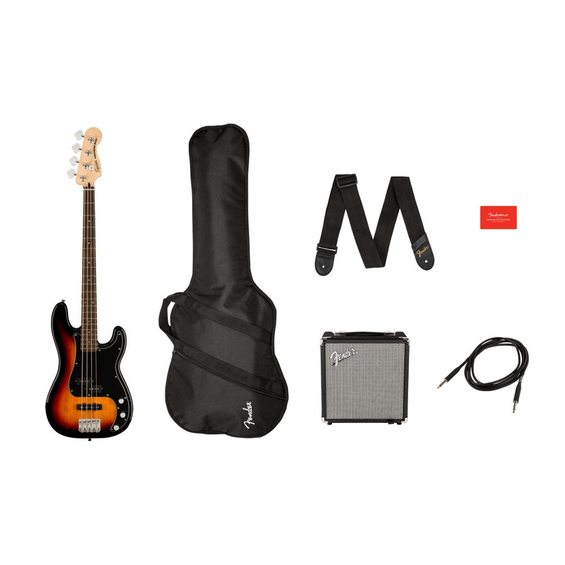 Squier Affinity Series Precision PJ Bass Guitar Pack