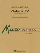 Allegretto from Symhony No 7 - arr. Robert Longfield (Concert Band Grade 2-2.5)