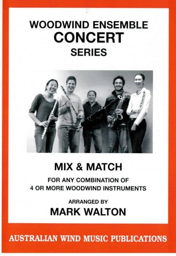 Largo & The Merry Peasant - arr. Mark Walton (Level 2) - For Mixed Woodwind Quartet
