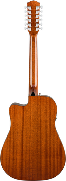 Fender CD-60SCE Dreadnought 12-String Acoustic, Walnut Fingerboard, Natural