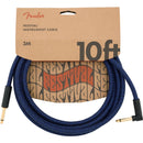 Fender Angled Festival Instrument Cable, Pure Hemp