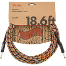 Fender Angled Festival Instrument Cable, Pure Hemp
