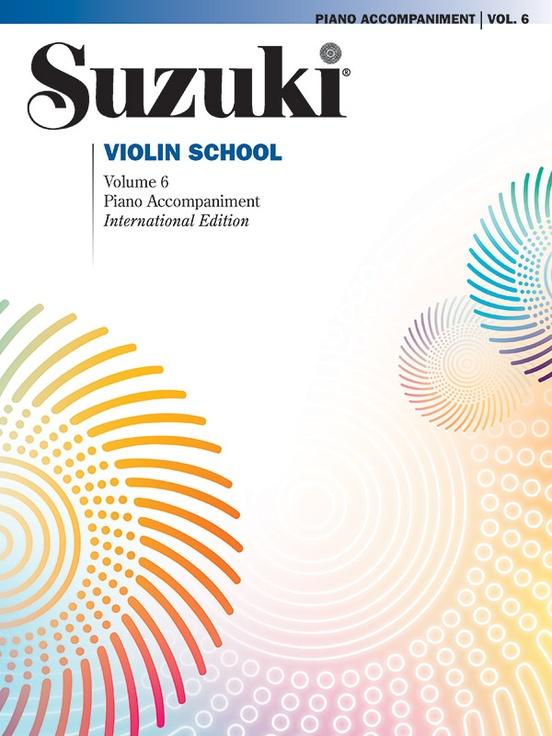 Suzuki Violin School Volume 6, Piano Accompaniment