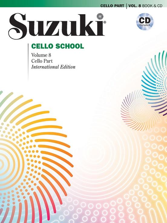 Suzuki Cello School Volume 8, Book & CD