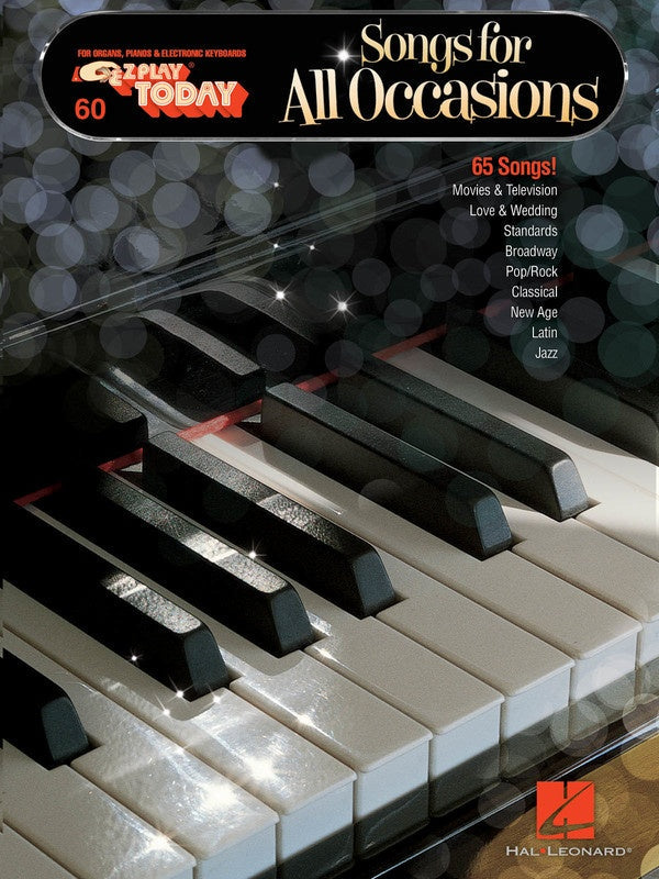 EZ Play Piano 60 Songs For All Occasions