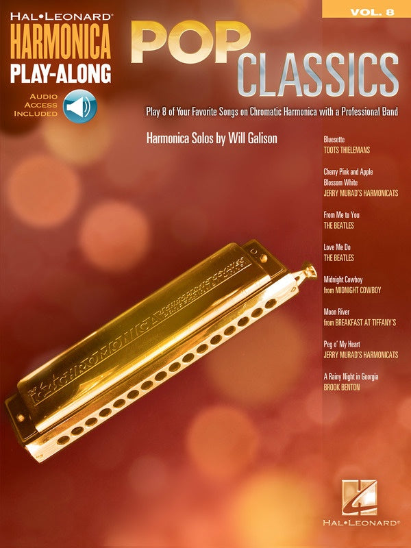 Pop Classics, Harmonica Play-Along Volume 8