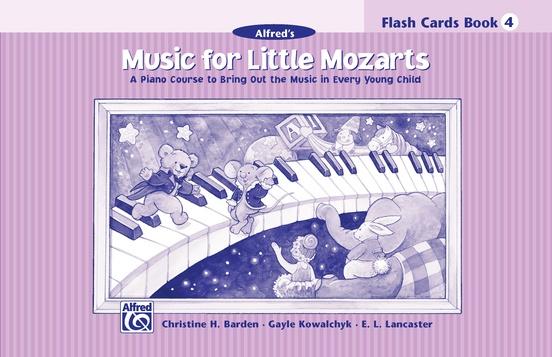 Music for Little Mozarts Flash Cards Level 4