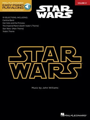 Star Wars Easy Piano Play Along Volume 31
