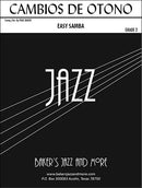 Cambios de Otono - arr. Paul Baker (Jazz Ensemble Grade 2)