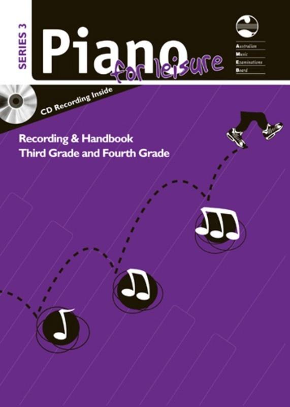 AMEB Piano For Leisure Recording & Handbook, Series 3, Grades 3&4