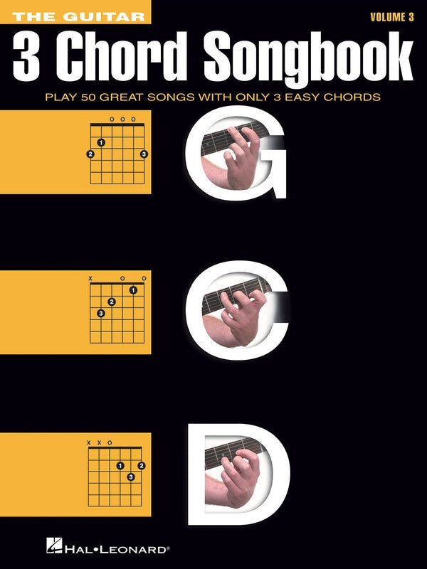 The Guitar 3 Chord Songbook - Volume 3 G-C-D