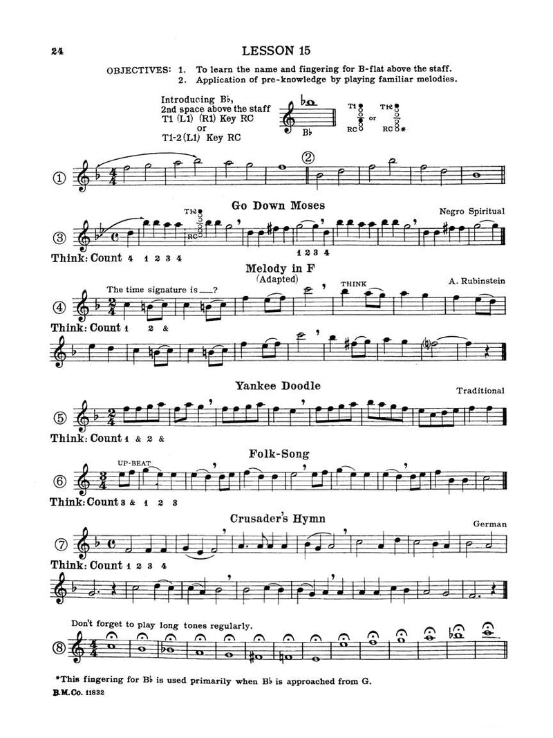 A Tune A Day for Flute Book 1