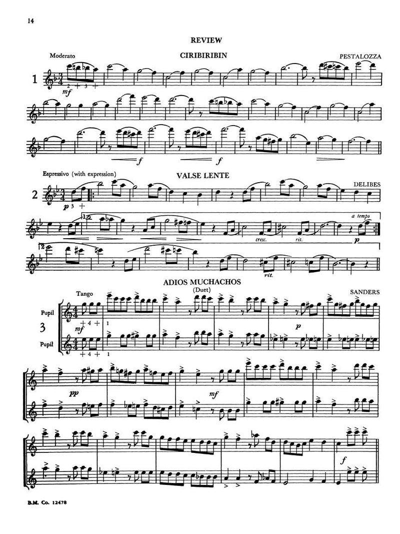 A Tune A Day for Flute Book 2