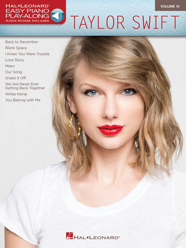 Taylor Swift, Easy Piano Play-Along Volume 19