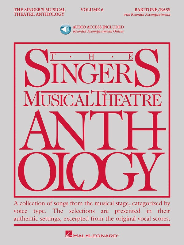 The Singer's Musical Theatre Anthology Vol.6 - Baritone/ Bass