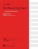 Guitar Tablature Manuscript Paper - Wire-Bound