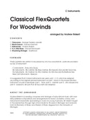 Classical FlexQuartets for Woodwinds
