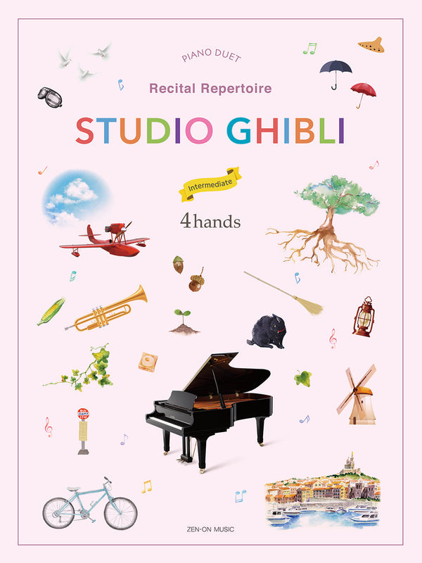 Studio Ghibli Recital Repertoire for Piano Duet, Intermediate