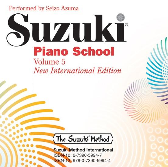 Suzuki Piano School Volume 5, CD Only