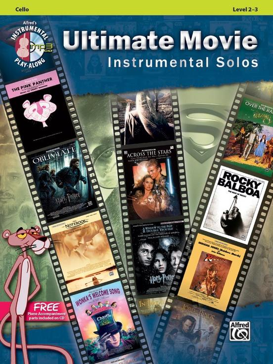 Ultimate Movie Inst Solos Cello Bk/CD