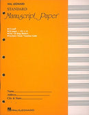 Standard Manuscript Paper (Yellow Cover)