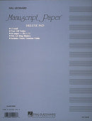 Manuscript Paper (Deluxe Pad)(Blue Cover)