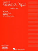 Deluxe Manuscript Pad 96 Pages (Red) Australian