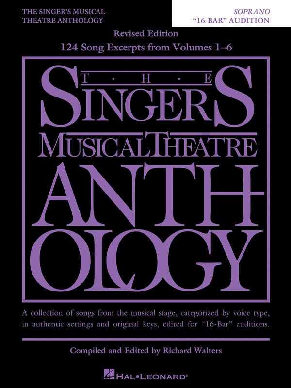 The Singer's Musical Theatre Anthology 16-Bar Auditions - Soprano