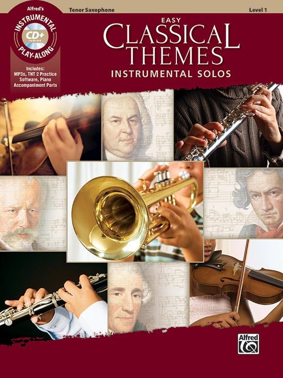 Easy Classical Themes Inst Solos - Tenor Sax