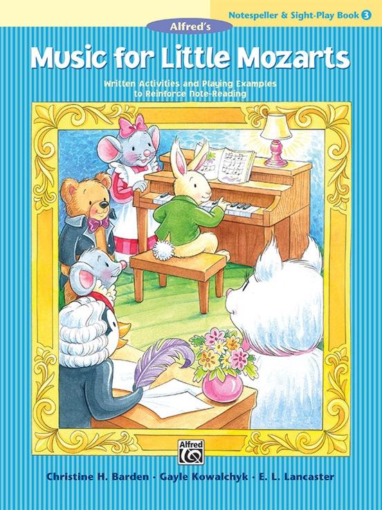 Music for Little Mozarts Notespeller Book 3