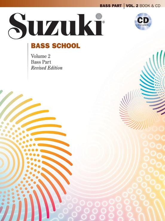 Suzuki Bass School Volume 2, Book & CD