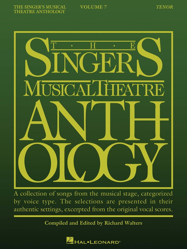 The Singer's Musical Theatre Anthology Vol.7 - Tenor