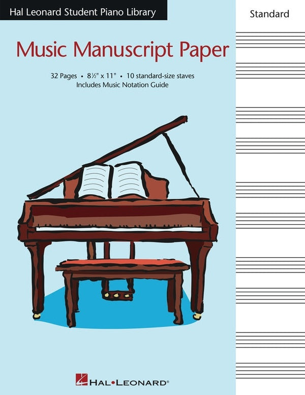 Standard Music Manuscript Paper