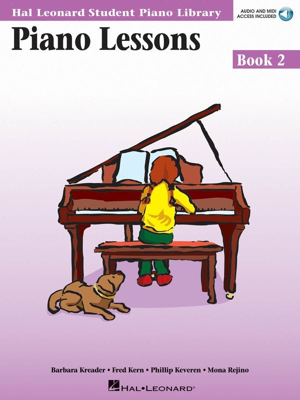 Piano Lessons - Book 2 - with Audio Access